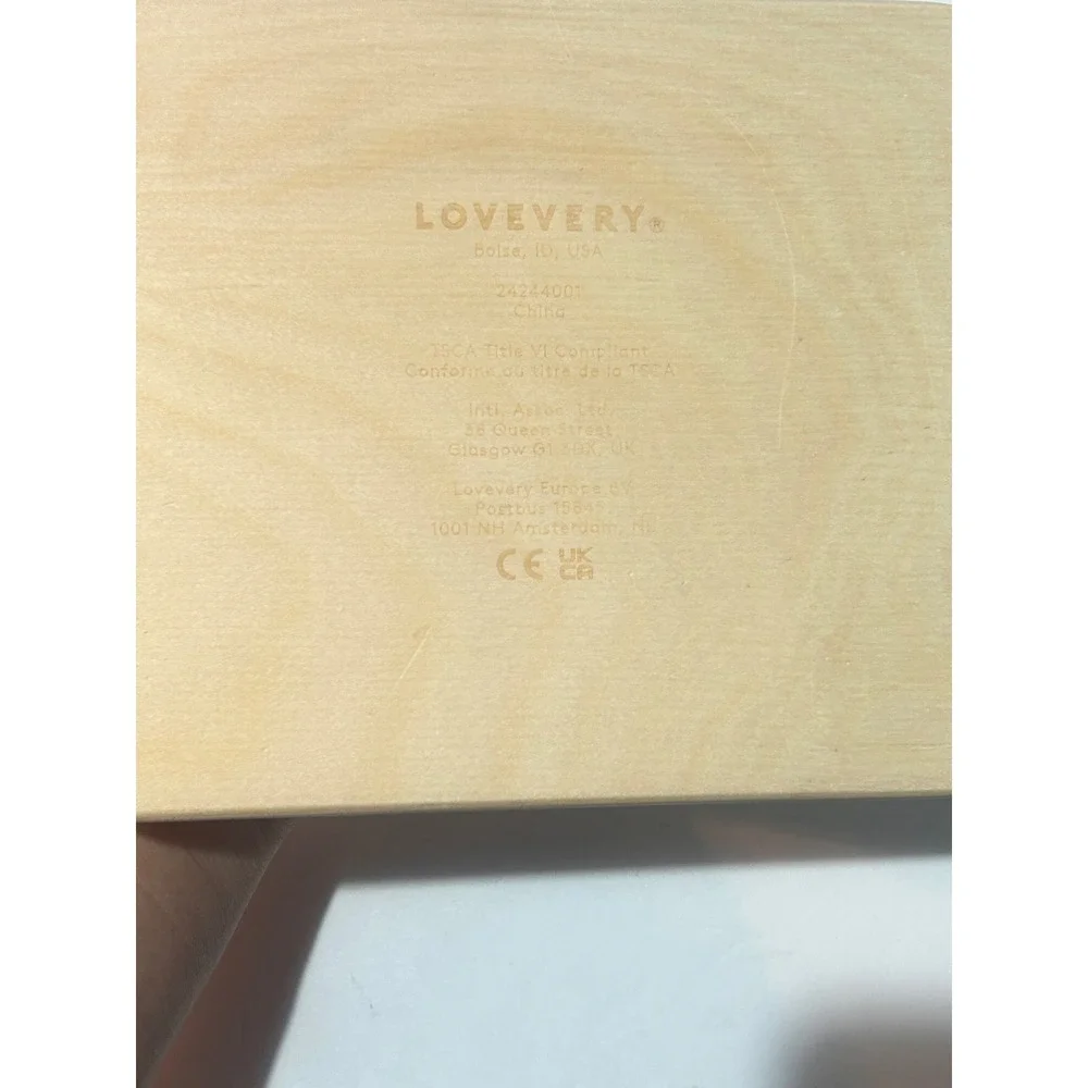 Lovevery Wooden Montessori Toy Set Stacking Peg Board and Sort Puzzle Toddler
